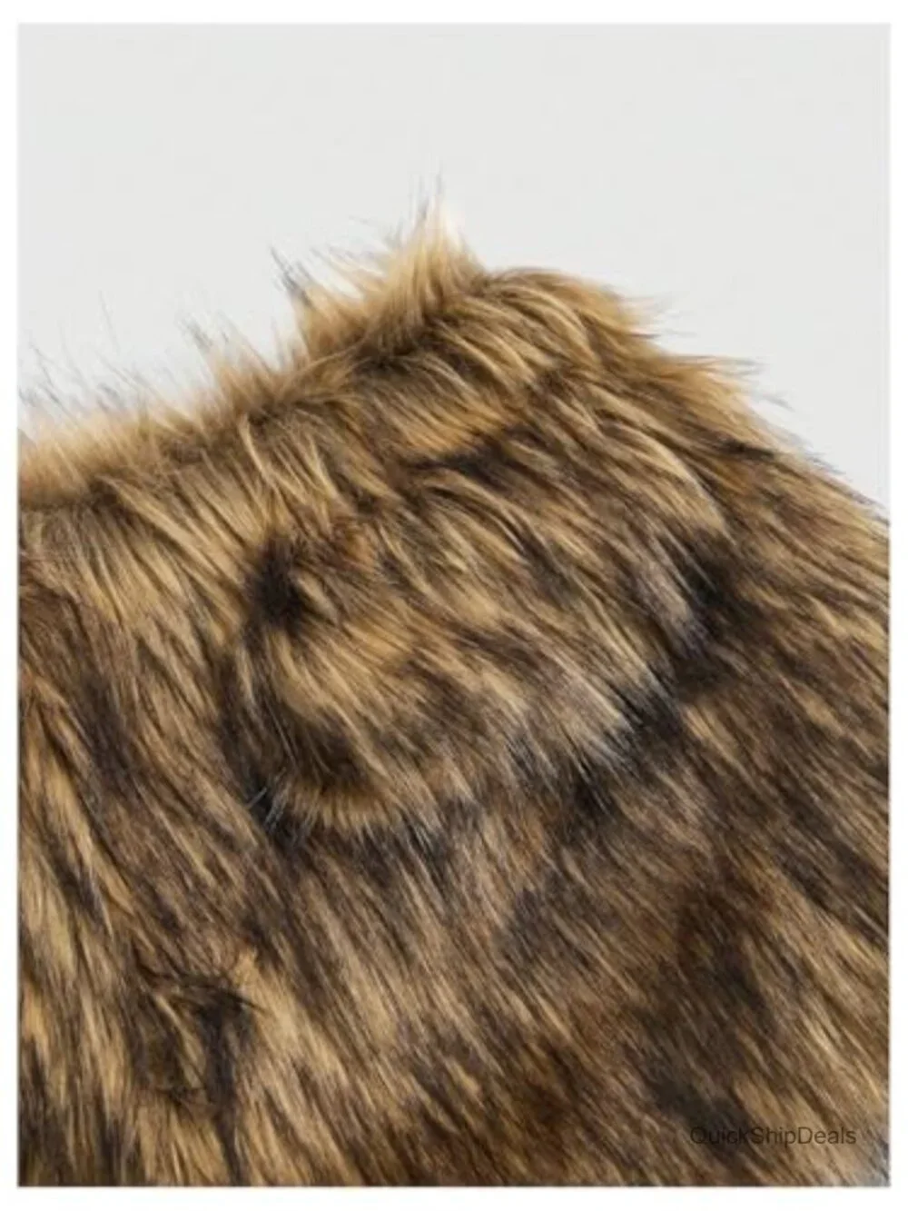 Faux Fur Skorts Low Rise Mini Shorts with Zipper Y2K Summer Concert Outfit